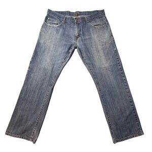 Vintage Rusty Jeans Men 36x30 (36x27) Blue Straight Leg Denim Skater Grunge Y2K